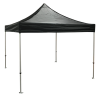 Plain 10x10 EZ pop up Tent Canopy Black