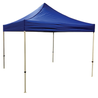Plain 10x10 EZ pop up Tent Canopy Blue