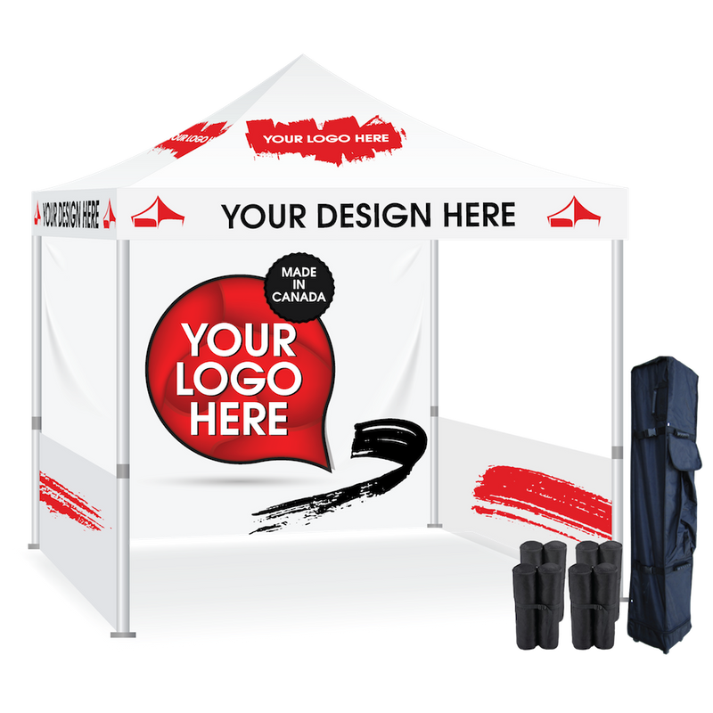 Tent Display and walls with Custom Graphics