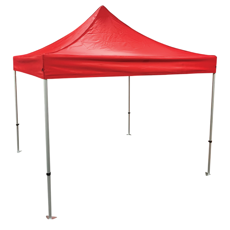 Plain 10x10 EZ pop up Tent Canopy Red