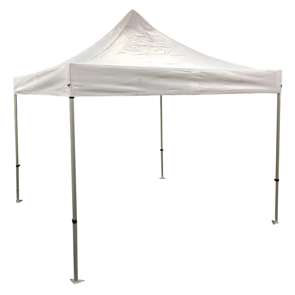 Plain 10x10 EZ pop up Tent Canopy WHITE