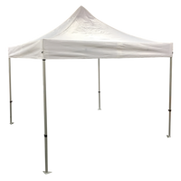 Plain 10x10 EZ pop up Tent Canopy WHITE