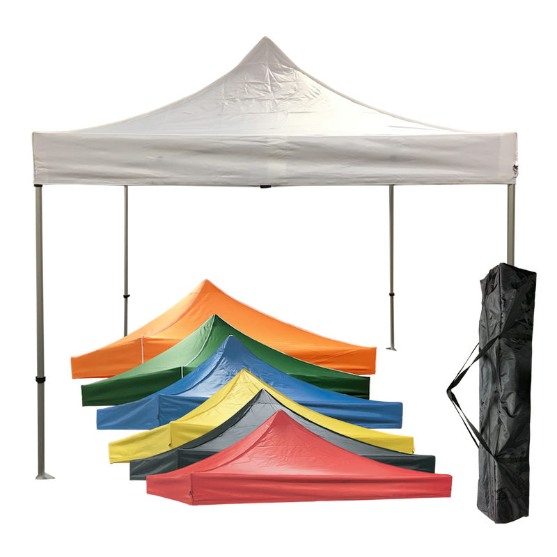 10x10 Professional Tent Package solid colour canopy